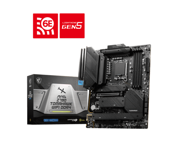 MSI MAG Z790 TOMAHAWK WIFI DDR4 Motherboard Intel Z790 LGA 1700 DDR4 5333MHz Wi-Fi 6E - MAG Z790 TOMAHAWK WIFI DDR4
