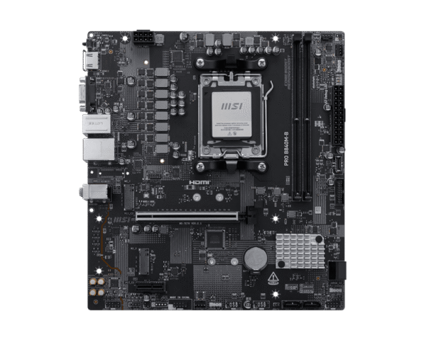 1024 MSI PRO B840M-B AM5 DDR5 PCIe 4.0 2.5G LAN mATX Motherboard - PRO B840M-B