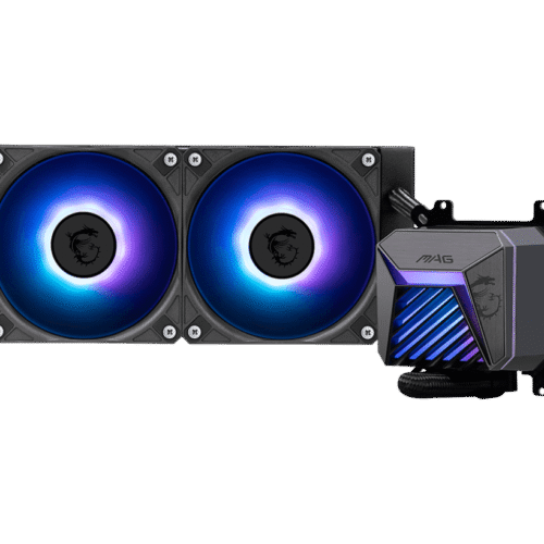 MSI MAG CoreLiquid A15 240 240mm AIO Liquid Cooler for Intel LGA 1851/1700 and AMD AM5/AM4, ARGB GEN2 Lighting - MAG CORELIQUID A15 240