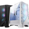 MSI MAG FORGE 320R AIRFLOWMSI MAG FORGE 320R AIRFLOW Mid Tower Gaming Case ATX Micro-ATX Mini-ITX Tempered Glass ARGB - MAG FORGE 320R AIRFLOW