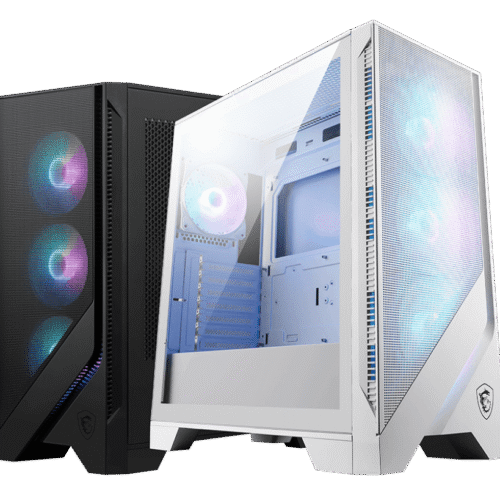 MSI MAG FORGE 320R AIRFLOWMSI MAG FORGE 320R AIRFLOW Mid Tower Gaming Case ATX Micro-ATX Mini-ITX Tempered Glass ARGB - MAG FORGE 320R AIRFLOW