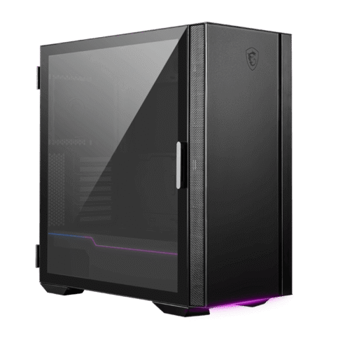 MSI MPG QUIETUDE 100S Mid-Tower Gaming Case ATX Micro-ATX Mini-ITX Tempered Glass ARGB - MPG QUIETUDE 100S