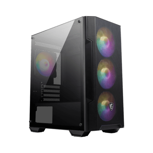 MSI MAG FORGE M100A Micro-ATX Gaming Case Micro-ATX Mini-ITX RGB - MAG FORGE M100A