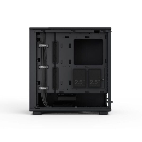 16_Epoch_black_Solid_Removed-Right_Storage-Layout_Right-810x810 Fractal Design Epoch Tempered Glass | Solid | non-RGB | RGB | Black | White Mid Tower ATX PC Case 360mm Radiator Support