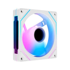 OCYPUS Gamma F12 ARGB PWM Chassis Fan 120mm 50 CFM 1.65mm H2O White - GAMMA-F12-WH1AM00X-GL