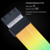 Lian Li STRIMER WIRELESS 24P ARGB Motherboard Extension Cable 260mm 132 LEDs for CPU Power | with or without L- Wireless Controller - PW24-1W-T | G89.PW24-1W-T.00 | PW24-1W | G89.PW24-1W.00