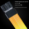 Lian Li Strimer Wireless CPU 2x8-PIN ARGB Extension Cable 260mm 88 LEDs - PW8-1W-CPU | G89.PW8-1W-CPU.00