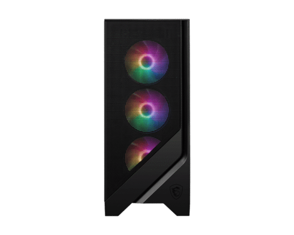 MSI MAG FORGE 120A AIRFLOW Mid-Tower Gaming Case ATX Micro-ATX Mini-ITX Tempered Glass RGB - MAG FORGE 120A AIRFLOW