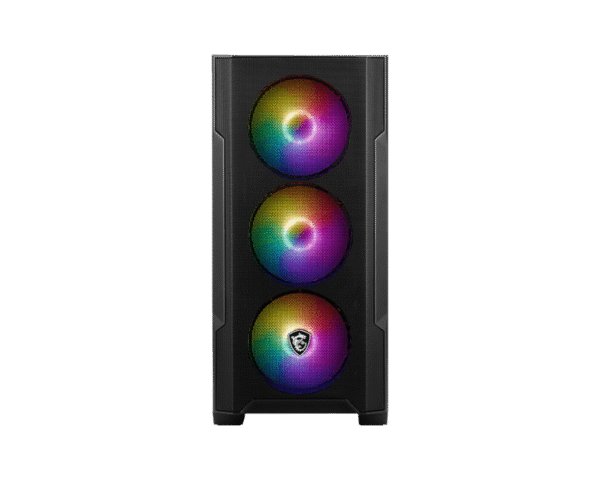 MSI MAG FORGE M100A Micro-ATX Gaming Case Micro-ATX Mini-ITX RGB - MAG FORGE M100A