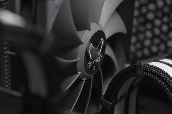 Scythe Kaze-Jyuni 120mm Fan 500-1900 RPM 110.31 CFM Sleeve Bearing - SY1225SL12SL SY1225SL12L SY1225SL12M SY1225SL12H SY1225SL12SH