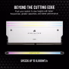 CORSAIR DOMINATOR TITANIUM RGB DDR5 6600 UDIMM 32GB White Memory Module Kit - CS-CMP32GX5M2X6600C32W