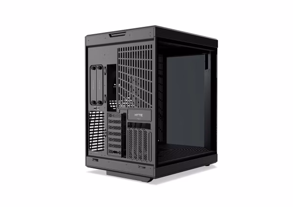 HYTE Y70 Touch Infinite Black Dual Chamber Mid-Tower ATX Case 14.9-inch IPS 2.5K Touchscreen - CS-HYTE-Y70TTI-BB
