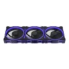ASUS Prime MR120 ARGB 120mm PWM Fan Triple Pack Sleeve Bearing 28mm Thick Black - PRIME MR120 FAN ARGB BLACK 3IN1