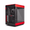 HYTE Y60 ATX Mid-Tower Case Black Cherry with Panoramic Tempered Glass and PCIe 4.0 Riser - CS-HYTE-Y60-BR