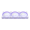 ASUS Prime MR120 ARGB 120mm PWM Fan Triple Pack Sleeve Bearing 28mm Thick White - PRIME MR120 FAN ARGB WHITE 3IN1