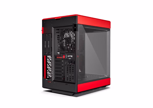 HYTE Y60 ATX Mid-Tower Case Black Cherry with Panoramic Tempered Glass and PCIe 4.0 Riser - CS-HYTE-Y60-BR