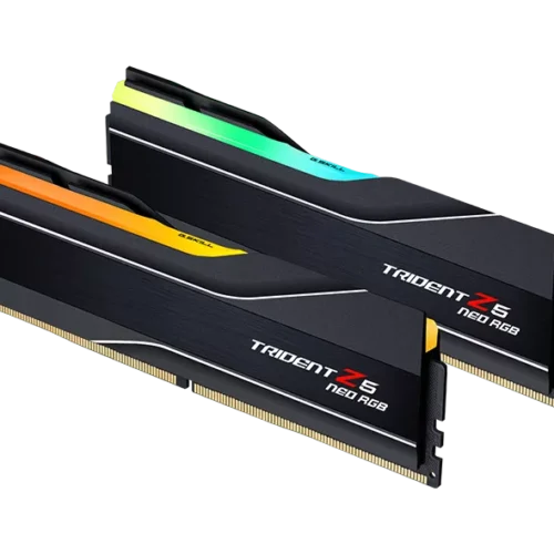 G.SKILL Trident Z5 Neo RGB Black, DDR5-6000 CL34-44-44-96 128GB (2x64GB) Dual-Channel Memory Kit - F5-6000J3444F64GX2-TZ5NR