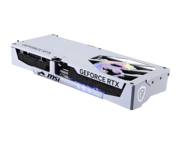 MSI GeForce RTX 5080 GAMING TRIO OC WHITE 16GB GDDR7 Graphics Card NVIDIA Blackwell PCIe 5.0 - RTX 5080 16G GAMING TRIO OC WHITE