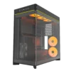 MONTECH HS02 PRO Black ATX Mid-Tower Case Crystal Glass 360mm Radiator Support - HS02 Pro Black