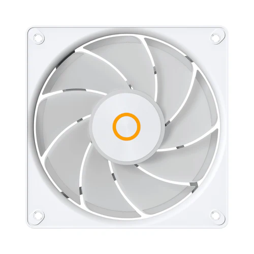 Ocypus Gamma F12 Elite ARGB Reverse Blade Chassis Fan 120mm 56 CFM 1.8mm H2O White - GAMMA-F12-WH1AM01E-GL