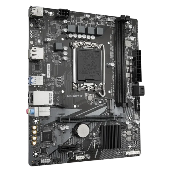 GIGABYTE H610M K V2 Micro ATX Motherboard Intel H610 DDR5 PCIe 4.0 - GA-H610M-K-V2
