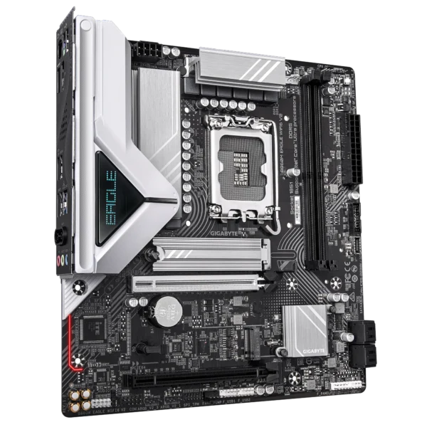 GIGABYTE B860M EAGLE WIFI6 V2 Micro ATX Motherboard Intel B860 DDR5 PCIe 5.0 WiFi 6 - GA-B860M-EAGLE-WIFI6-V2