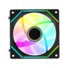 Ocypus GAMMA F12 UNI ARGB Chassis Fan 120mm 50 CFM 1.65mm H2O Black 3 in 1 - GAMMA-F12-BK3AM00U-GL