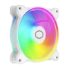 COOLER MASTER MF120 HALO2 WHITE 120mm ARGB Case Fan 51.88 CFM - MFL-B2DW-21NP2-R2