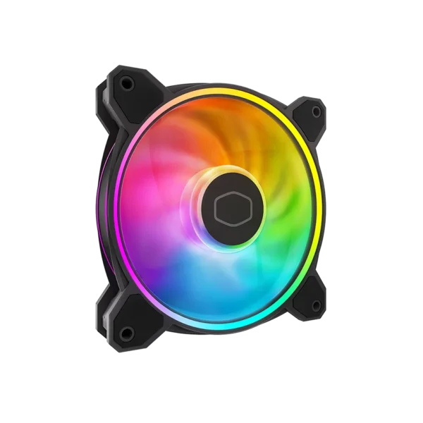 2 COOLER MASTER MF120 HALO2 120mm ARGB Case Fan 51.88 CFM - MFL-B2DN-21NP2-R2