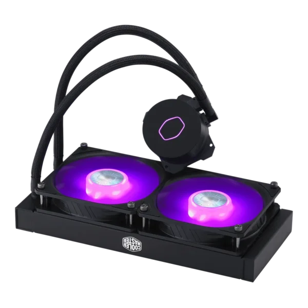 2 COOLER MASTER ML240 ILLUSION 240mm AIO Liquid Cooler ARGB - MLX-D24M-A18P2-R1