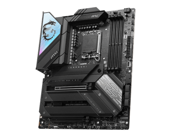 MSI MPG Z790 CARBON WIFI II Motherboard Intel Z790 LGA 1700 DDR5 7800MHz Wi-Fi 7 - MPG Z790 CARBON WIFI II