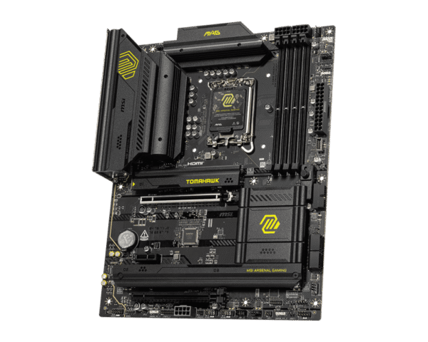 MSI MAG B860 TOMAHAWK WIFI ATX Motherboard for Intel Core Ultra Series 2, DDR5 9200+ MT/s, Wi-Fi 7, Thunderbolt 4, PCIe 5.0 M.2 - MAG B860 TOMAHAWK WIFI