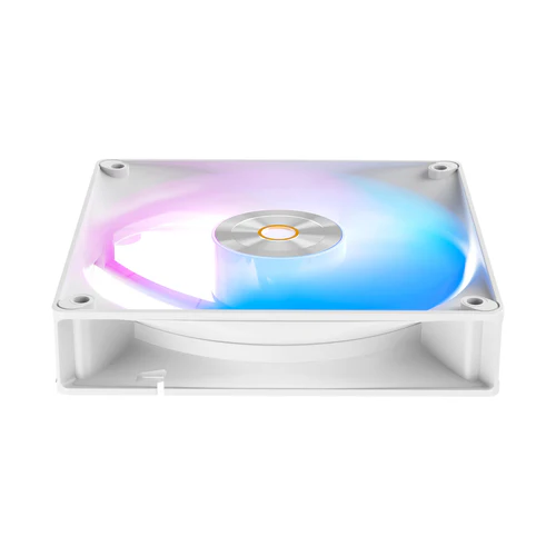OCYPUS Delta F12 ARGB PWM Chassis Fan 120mm 73 CFM 4.3mm H2O White - DELTA-F12-WH1AM00X-GL