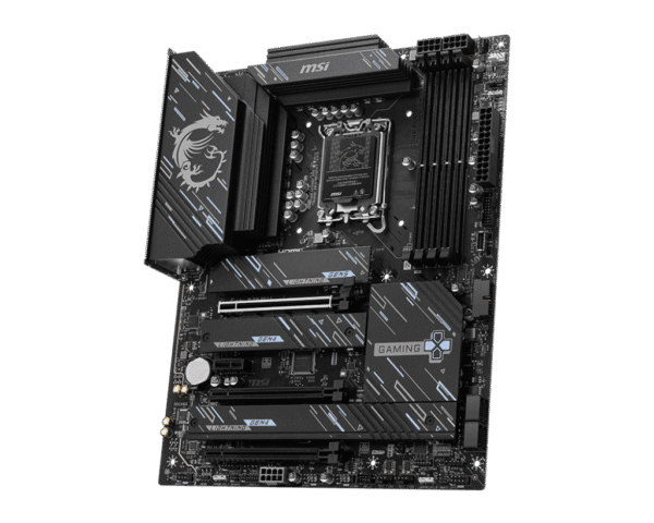 MSI Z890 GAMING PLUS WIFI ATX Motherboard for Intel Core Ultra Series 2, DDR5 9200+ MT/s, Wi-Fi 7, Thunderbolt 4, PCIe 5.0 M.2 - Z890 GAMING PLUS WIFI