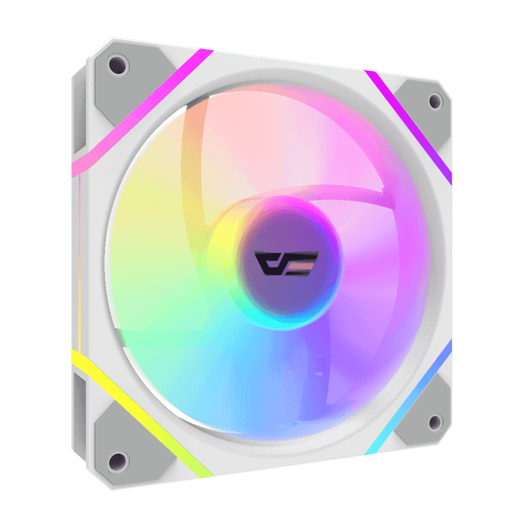 Darkflash DM12F A-RGB Single Case Fan White 5 Darkflash DM12F A-RGB Single Case Fan White - Image 5