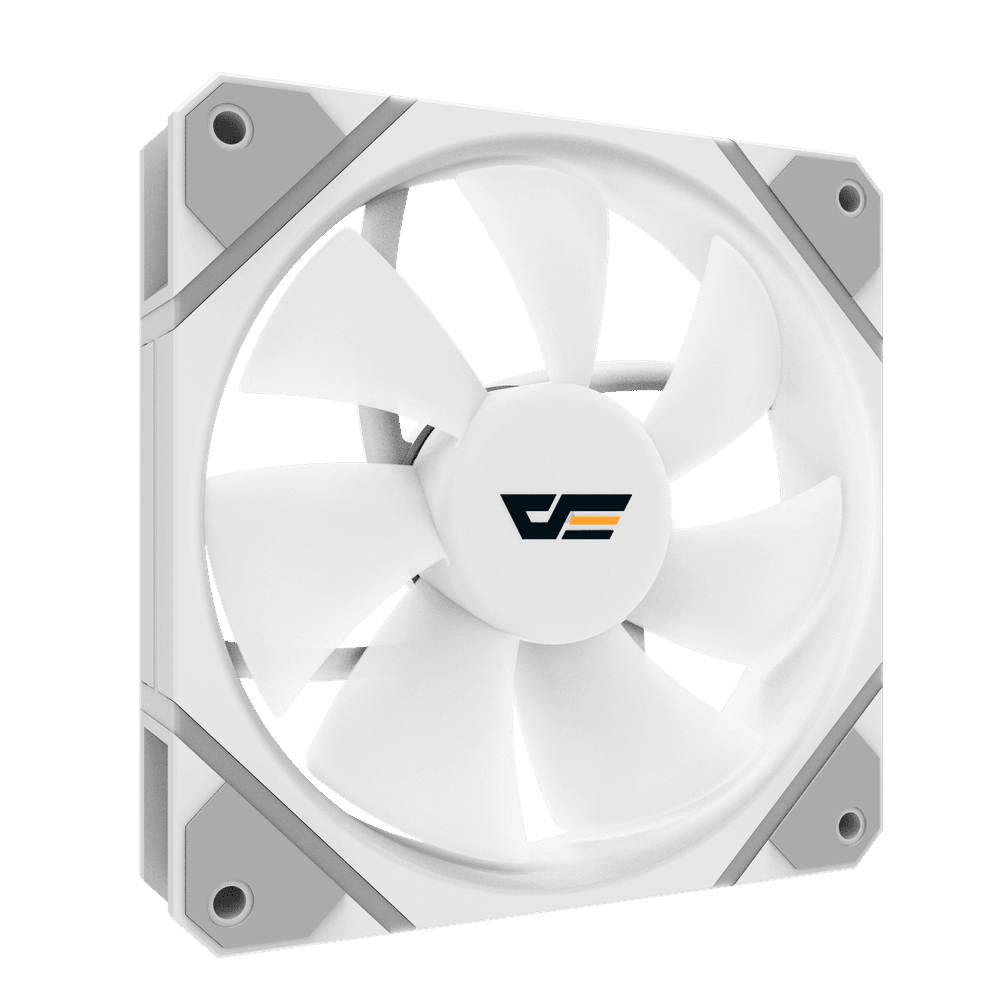 Darkflash DM12F A-RGB Single Case Fan White 4 Darkflash DM12F A-RGB Single Case Fan White - Image 4