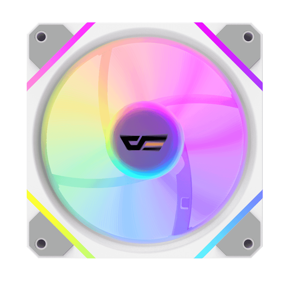 Darkflash DM12F A-RGB Single Case Fan White 1 Darkflash DM12F A-RGB Single Case Fan White