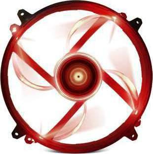 NZXT FZ-200mm LED Airflow Fan - Red - RF-FZ20S-R1