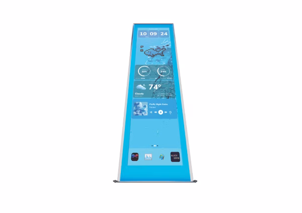 HYTE Y70 Touch Infinite 14.9-inch IPS 2.5K 60Hz Touchscreen Display Upgrade Kit Blueberry Milk - ACC-HYTE-LK-Y7TTI-BM