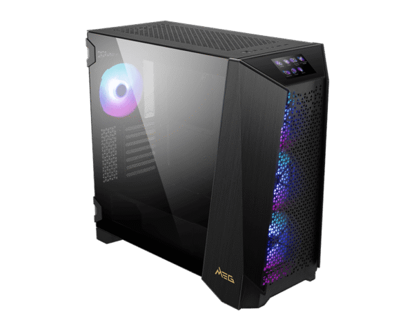3 MSI MEG PROSPECT 700R Mid-Tower Gaming Case E-ATX ATX Tempered Glass ARGB Touch Panel - MEG PROSPECT 700R