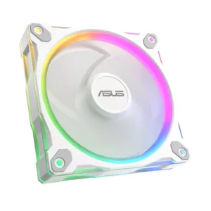 ASUS Prime MR120 ARGB Reverse Chassis Fan 120mm 58 CFM 1.38mm H2O White Triple Pack - PRIME MR120 FAN ARGB REVERSE WHITE