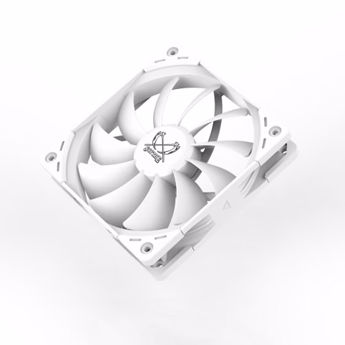 Scythe Kaze Flex II PWM Chassis Fan 120mm 90.28 CFM 2000 RPM White - KFS1225FD20W-P