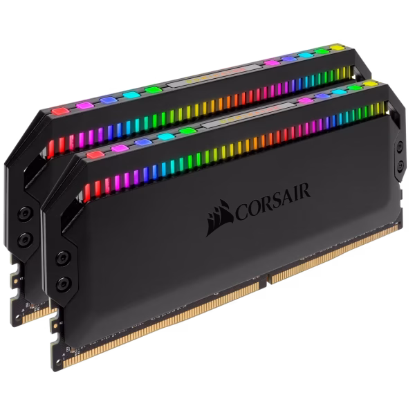 CORSAIR DOMINATOR PLATINUM RGB DDR4 3200 UDIMM 16GB Black Memory Module - CS-CMT16GX4M2C3200C16