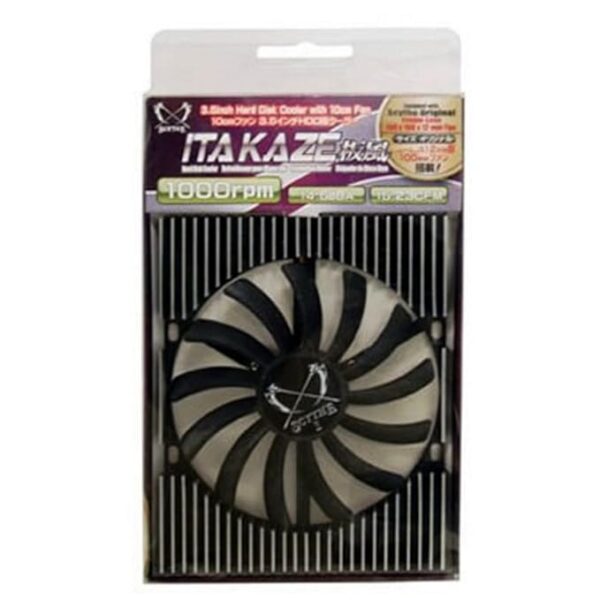 Itakaze HDD CoolerScythe Itakaze HDD Cooler 80mm Fan 1000 RPM 14.5 dBA - SCIT-1000