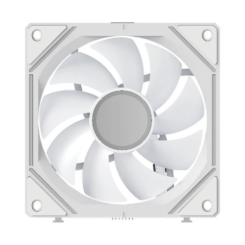 3 Ocypus GAMMA F12 UNI ARGB Reverse Blade Chassis Fan 120mm 53 CFM 1.65mm H2O White 3 in 1 - GAMMA-F12-WH3AM01U-GL