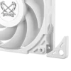 Scythe Wonder Tornado PWM Chassis Fan 120mm 75.17 CFM 2500 RPM White - WT1225FD25W-P