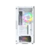 MONTECH X5M White Micro-ATX Mid-Tower Case ARGB 360mm Radiator Support - X5M White