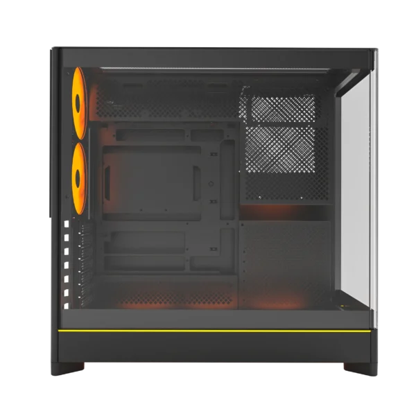 MONTECH HS02 PRO Black ATX Mid-Tower Case Crystal Glass 360mm Radiator Support - HS02 Pro Black