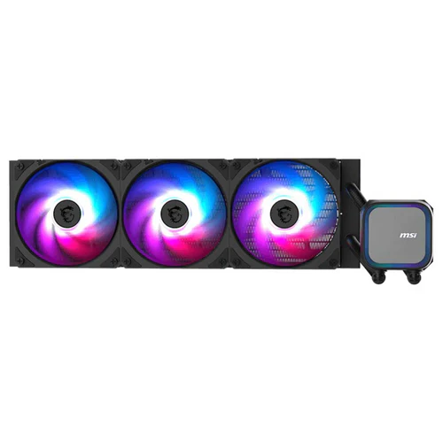 MSI MAG CORELIQUID A13 360 360mm Liquid Cooler with ARGB GEN2 Lighting and CycloBlade 7 Fans - MAG CORELIQUID A13 360