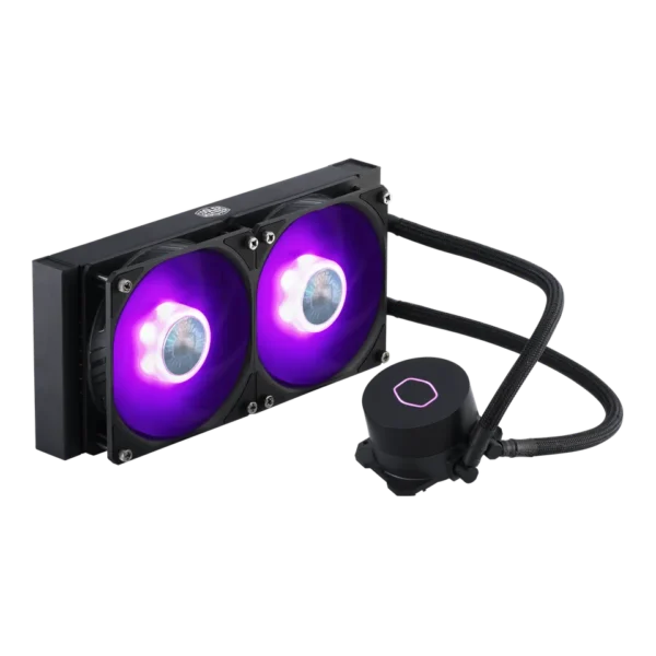 3 COOLER MASTER ML240 ILLUSION 240mm AIO Liquid Cooler ARGB - MLX-D24M-A18P2-R1